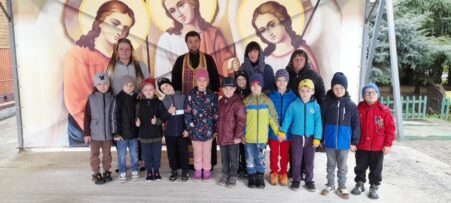 Экскурсия по храму с воспитанниками ГУО «Детский сад №108 г. Гомеля»