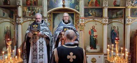 Божественная литургия в Великий четверг Страстной Седмицы